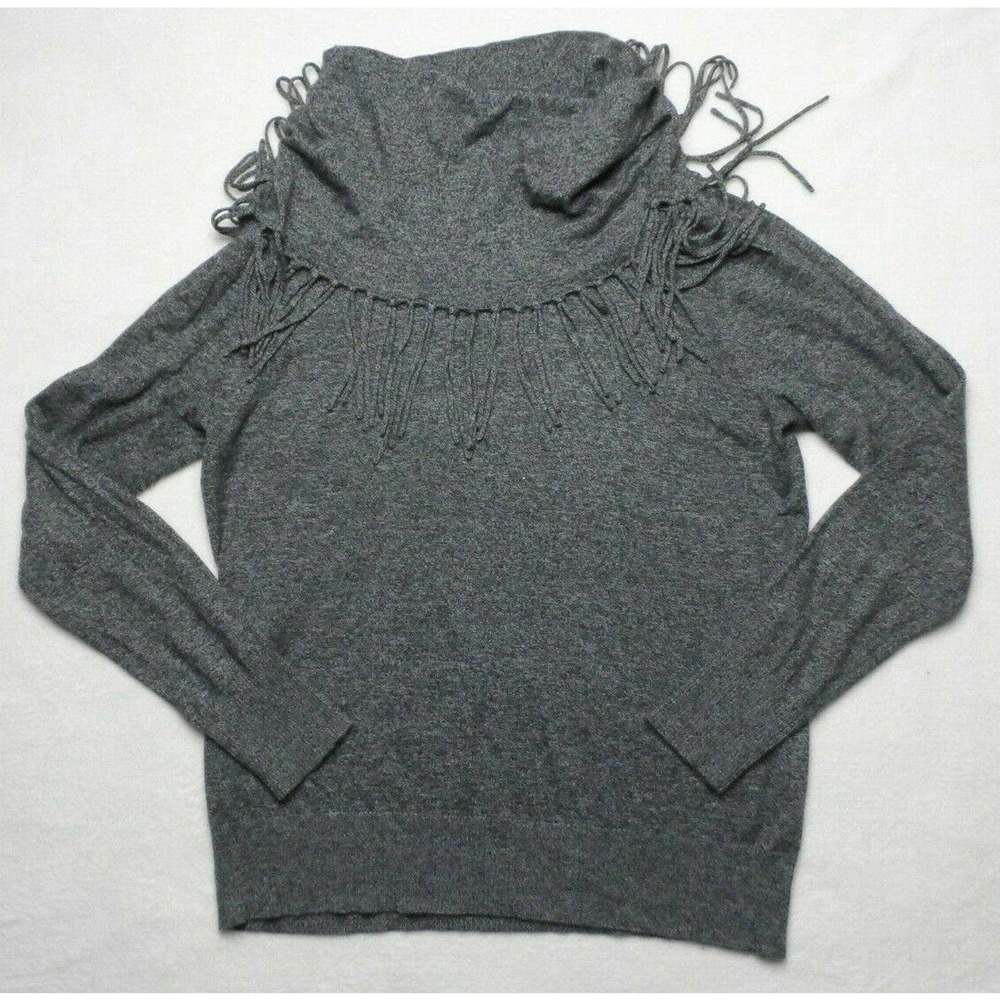 Chelsea & Theodore Turtleneck Sweater Gray XL